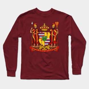 Royal Coat of Arms of the Kingdom of Hawai'i Long Sleeve T-Shirt